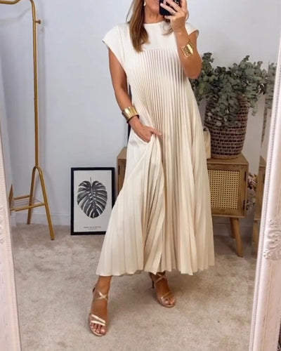 Armada | Pleated Sleeveless Dress