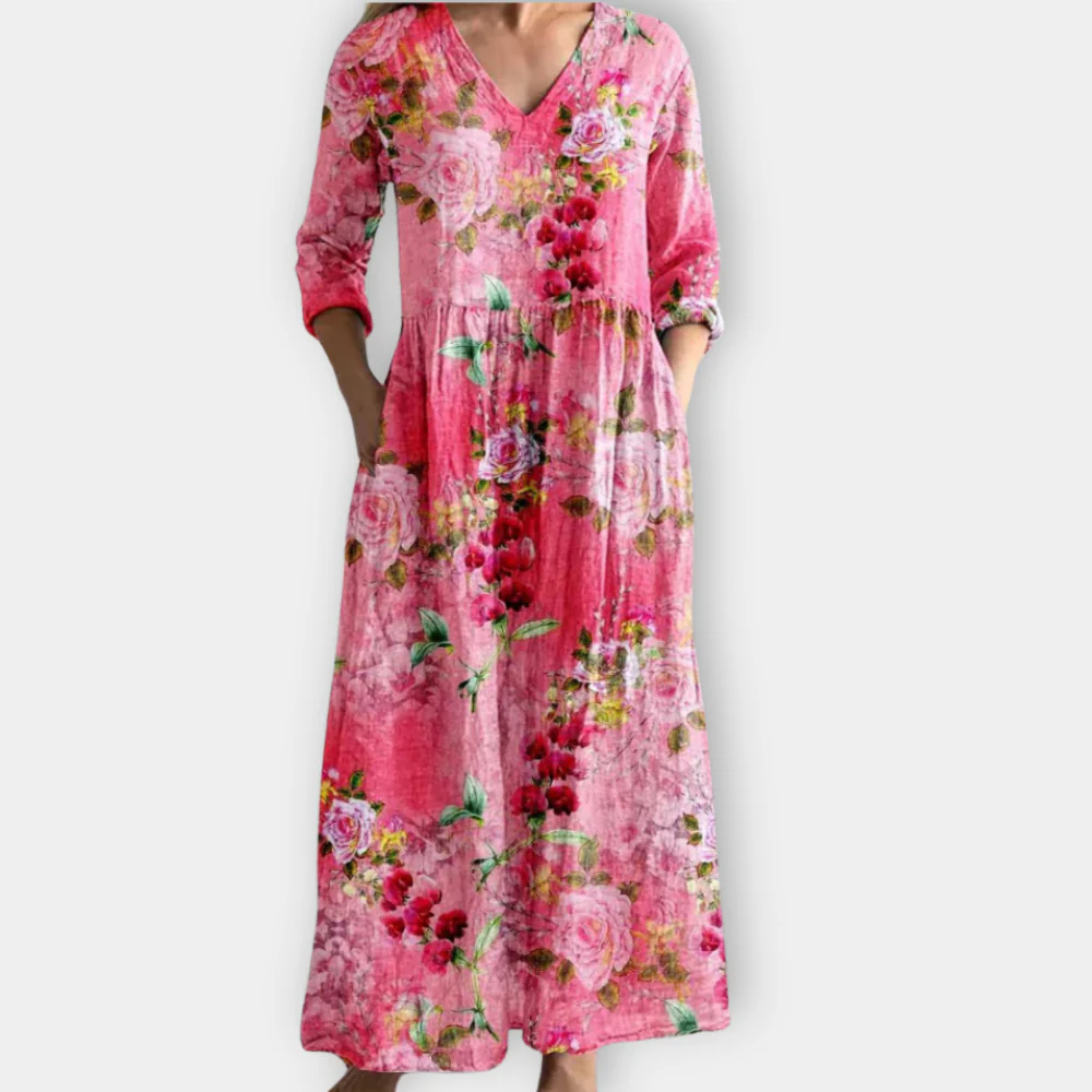 Loretta | Effortless Allure Boho Maxi Dress