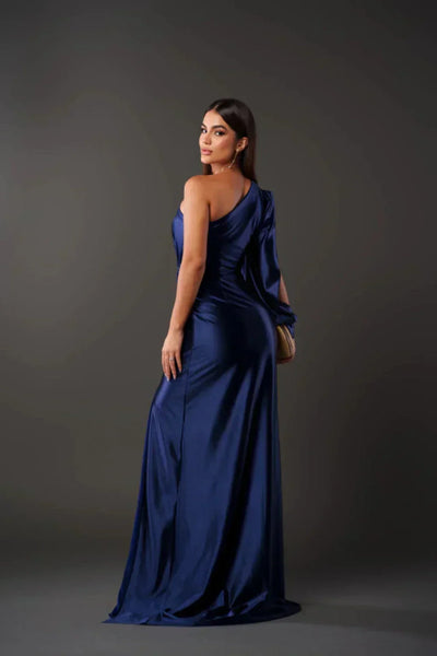 Alya | Satin One-Shoulder Dress