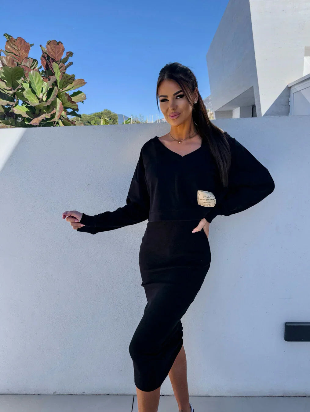 Nira | Casual Sweatshirt And Dress Set