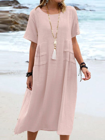 Ary | Loose Round Neck Dress