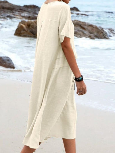 Ary | Loose Round Neck Dress