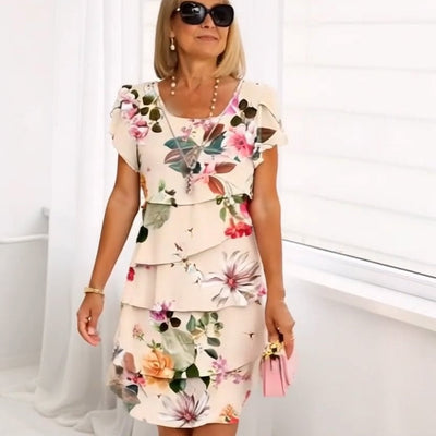 Lyna | Graceful Floral Elegance Dress