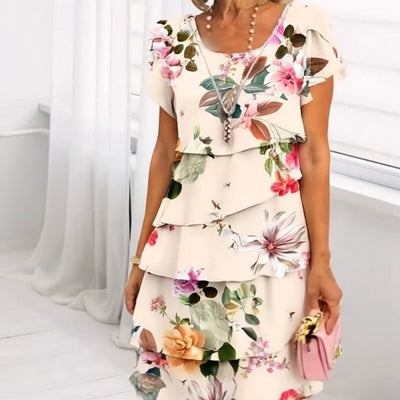 Lyna | Graceful Floral Elegance Dress