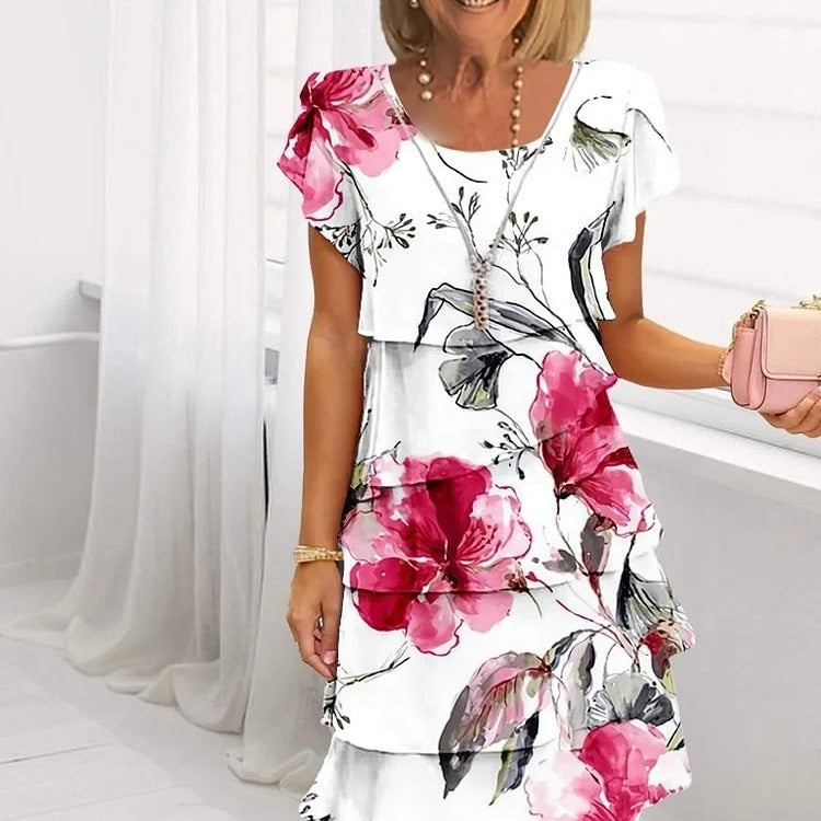 Lyna | Graceful Floral Elegance Dress
