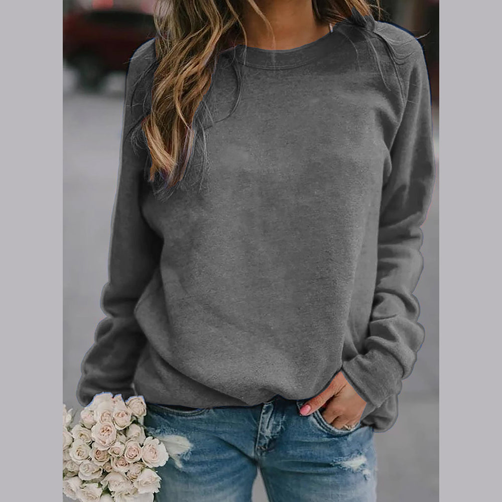Elina | Stylish, Comfortable Crew Neck Sweatshirt