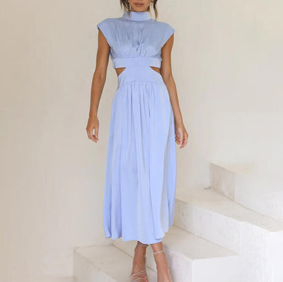 Emily | Elegant High Neck Dress